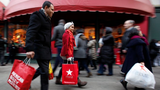 Holiday Shopping Up